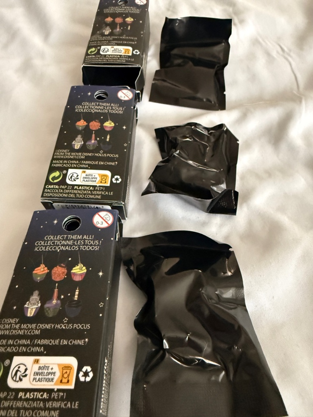 Disney Hocus Pocus Blind Box Pins Set of 3 Unopened Loungefly